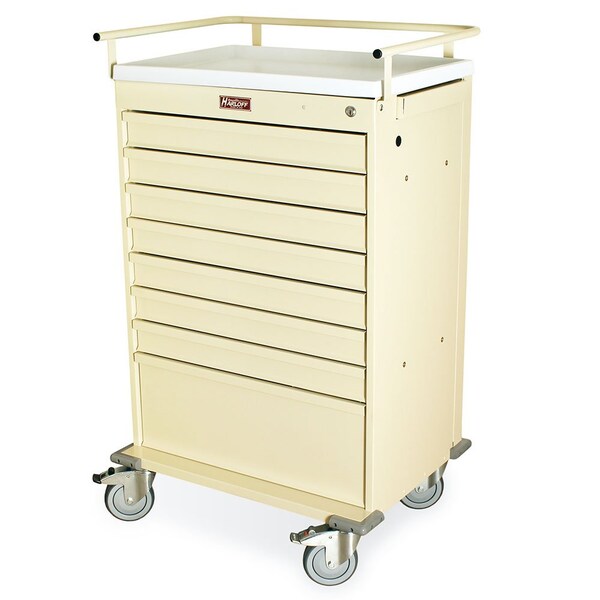 Value Unit-Dose Box Medication Cart with Key Lock and Capacity of 216 Boxes